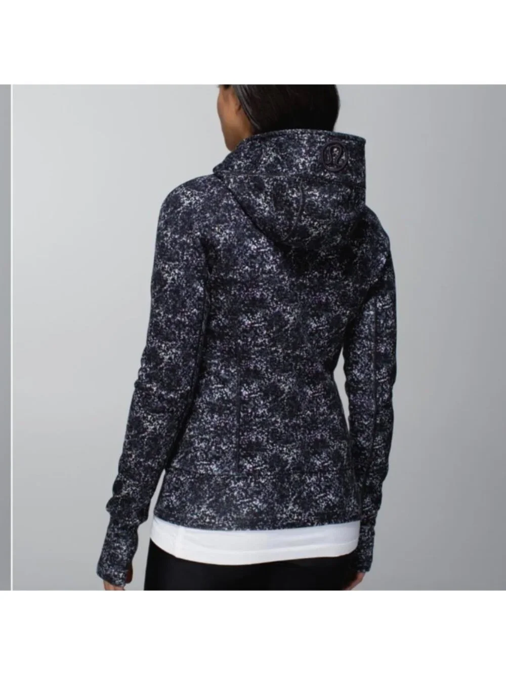 Lululemon Scuba Hoodie II Rocky Road Sand Dune Toothpaste / Storm Grey / Black